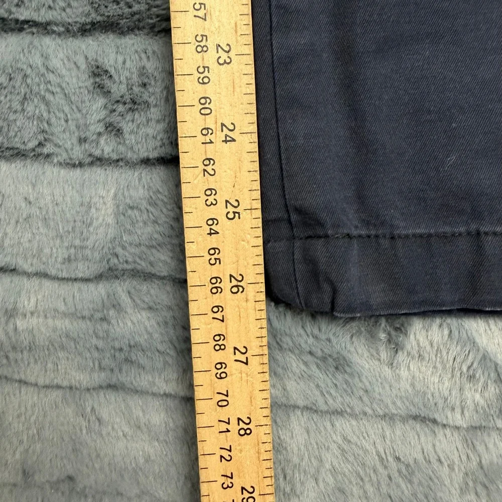 Banana Republic Aiden Chino Pants Mens 29x32 Navy Blue Slim Fit Stretch Cotton